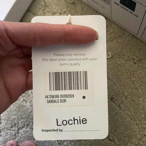 Women dioract sandal leather - Picture 8 of 8